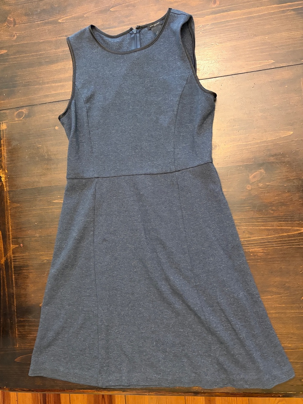 Ann Taylor Classic Sleeveless Navy Dress - Women
